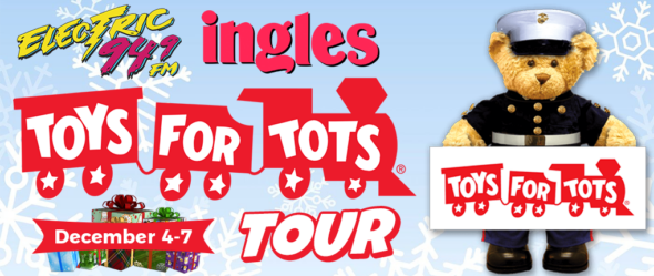 Electric 94.9 & Ingles Markets Toy Drive