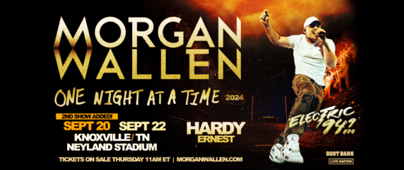 Morgan Wallen At Neyland Stadium – Win Tickets!